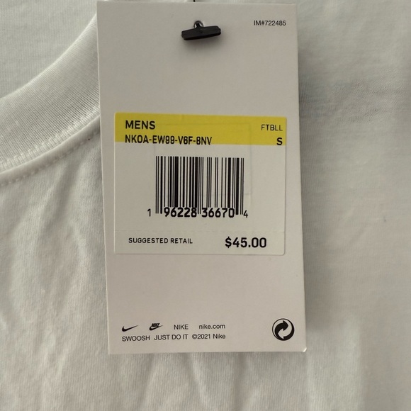 Nike Men’s NWT Las Vegas Raiders NFL Long Sleeve T-Shirt Size Small - Picture 3 of 5